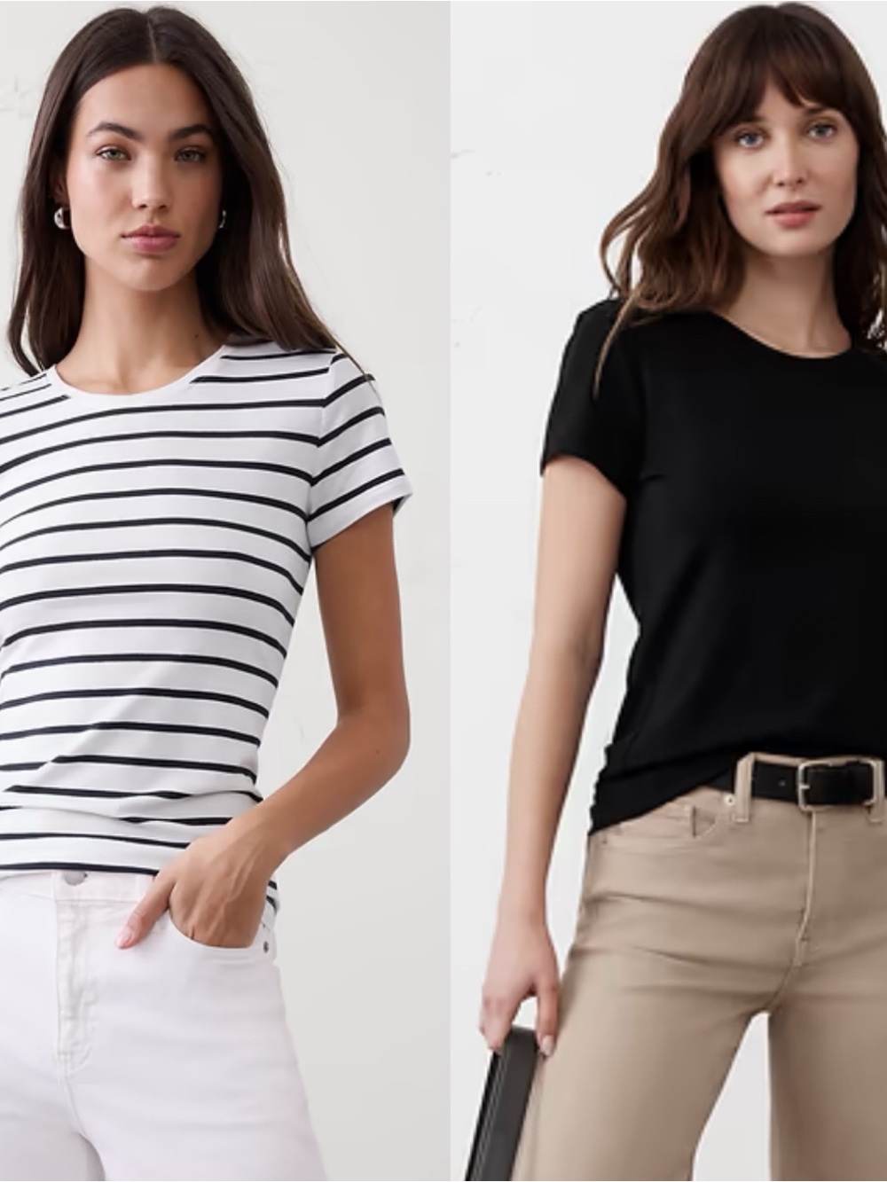Banana Republic Factory 2 Crewneck T-shirts Size XS